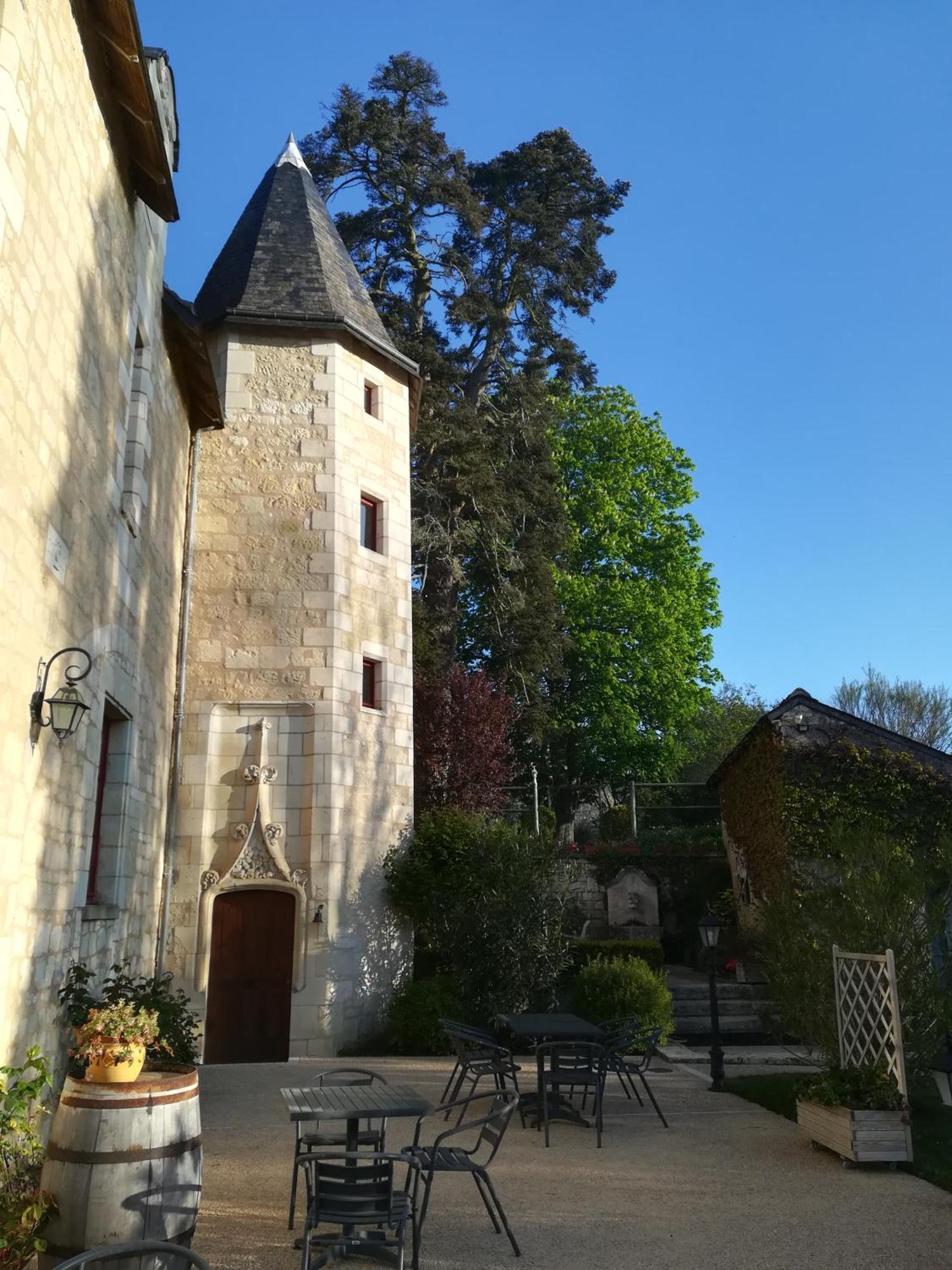 לינה וארוחת בוקר Seuilly Manoir De L'Abbaye מראה חיצוני תמונה