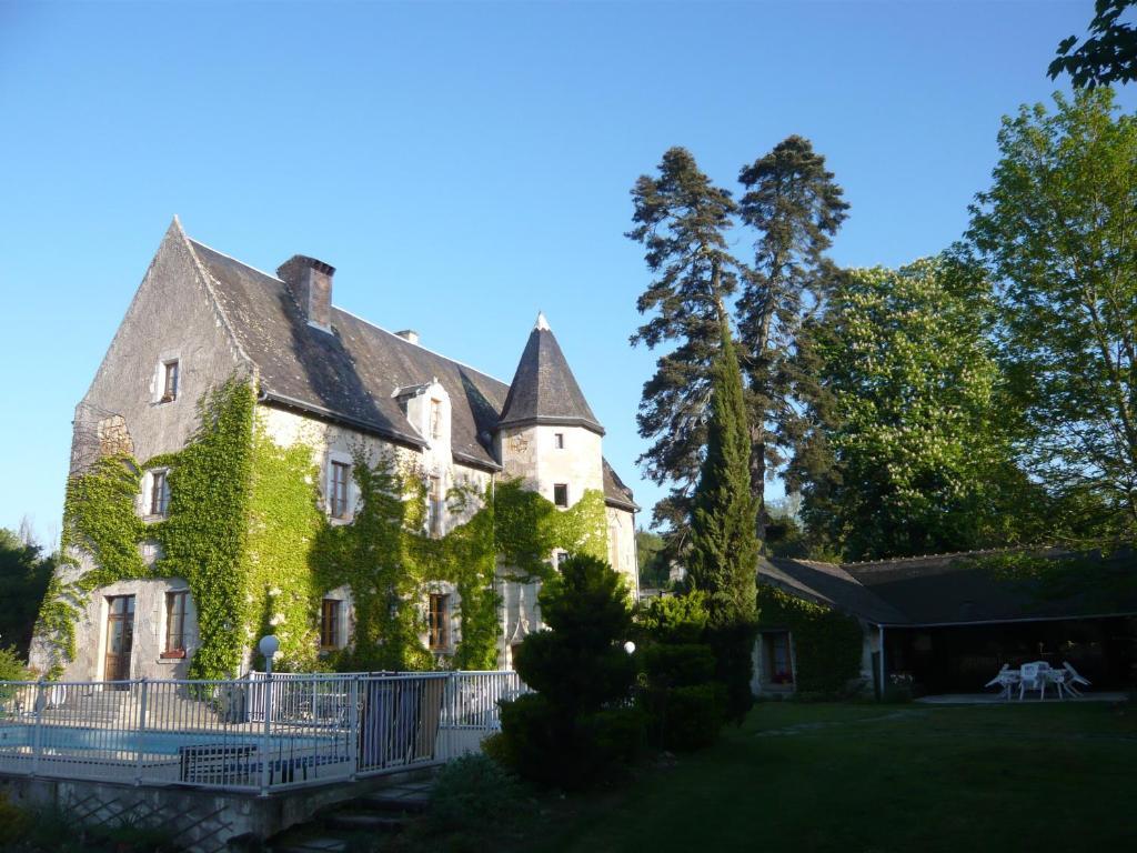 לינה וארוחת בוקר Seuilly Manoir De L'Abbaye חדר תמונה