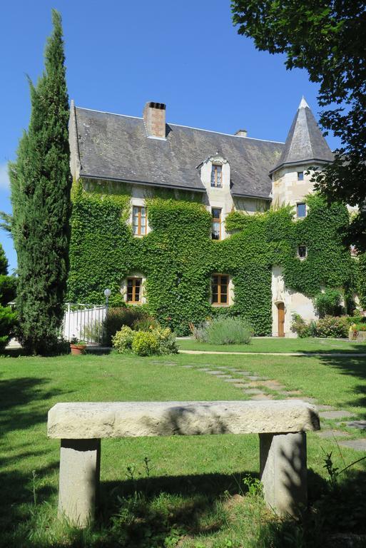 לינה וארוחת בוקר Seuilly Manoir De L'Abbaye מראה חיצוני תמונה