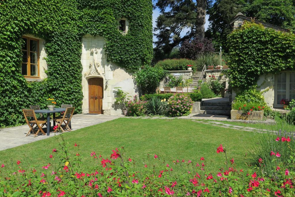 לינה וארוחת בוקר Seuilly Manoir De L'Abbaye מראה חיצוני תמונה