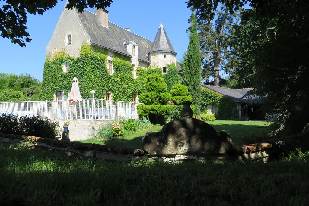 לינה וארוחת בוקר Seuilly Manoir De L'Abbaye מראה חיצוני תמונה