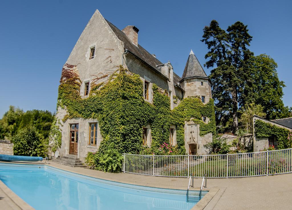 לינה וארוחת בוקר Seuilly Manoir De L'Abbaye מראה חיצוני תמונה