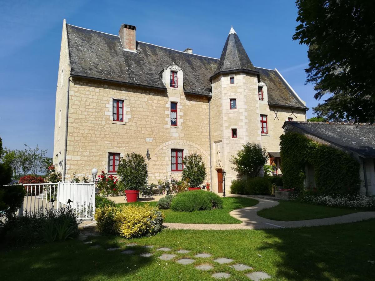 לינה וארוחת בוקר Seuilly Manoir De L'Abbaye מראה חיצוני תמונה
